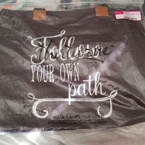 Wander tote  follow your own path